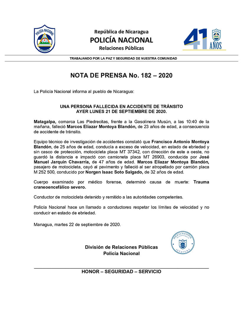 accidente-transito-matagalpa